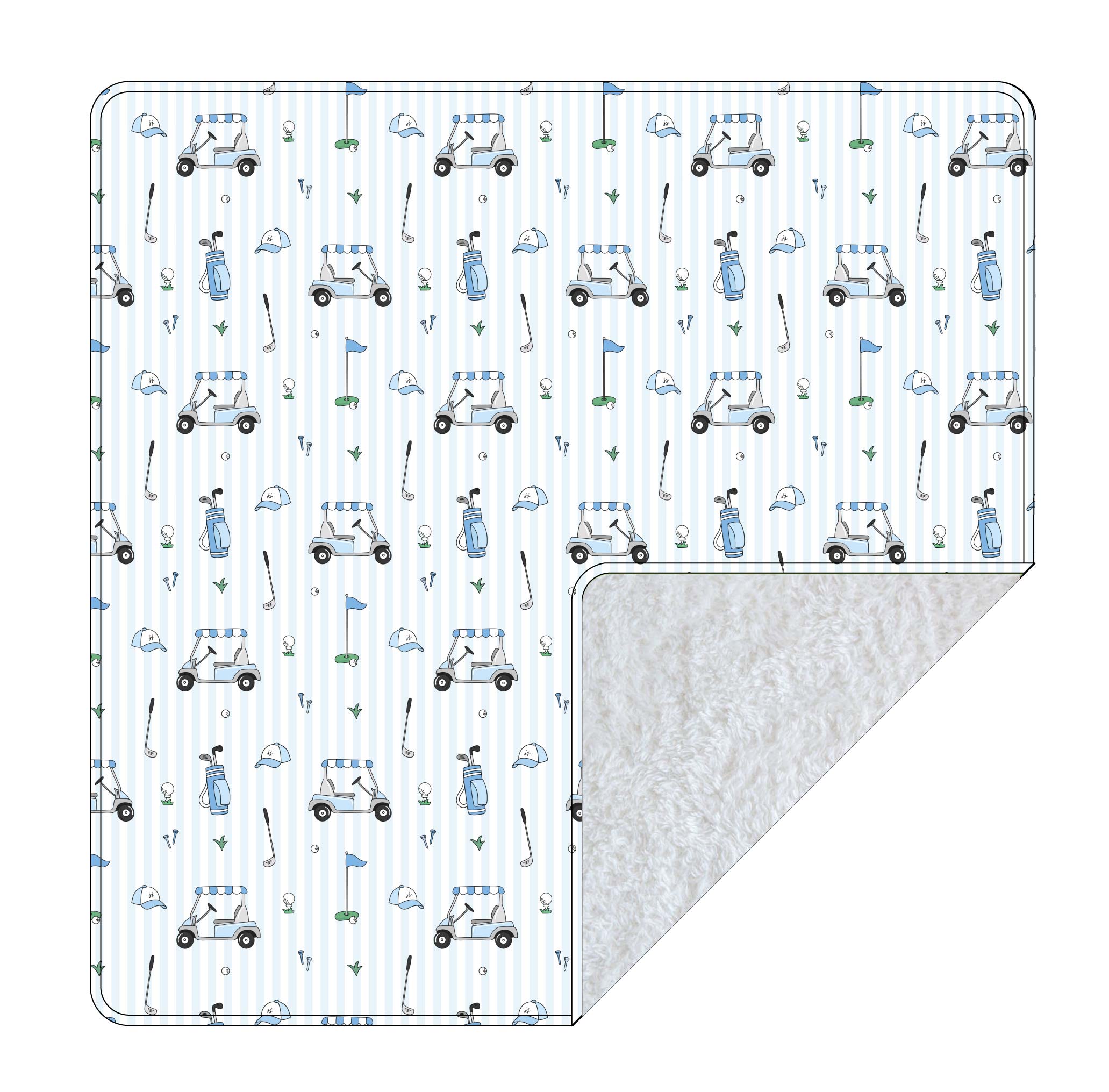 Back Nine: Plush Blanket